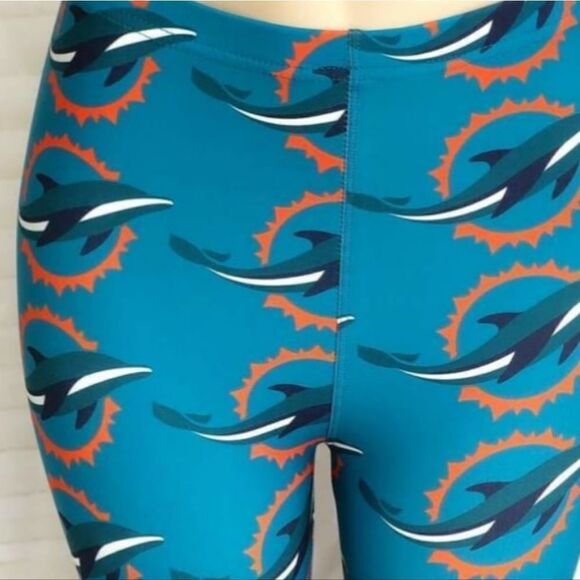 Miami Dolphins NFL leggings New - Picture 2 of 2